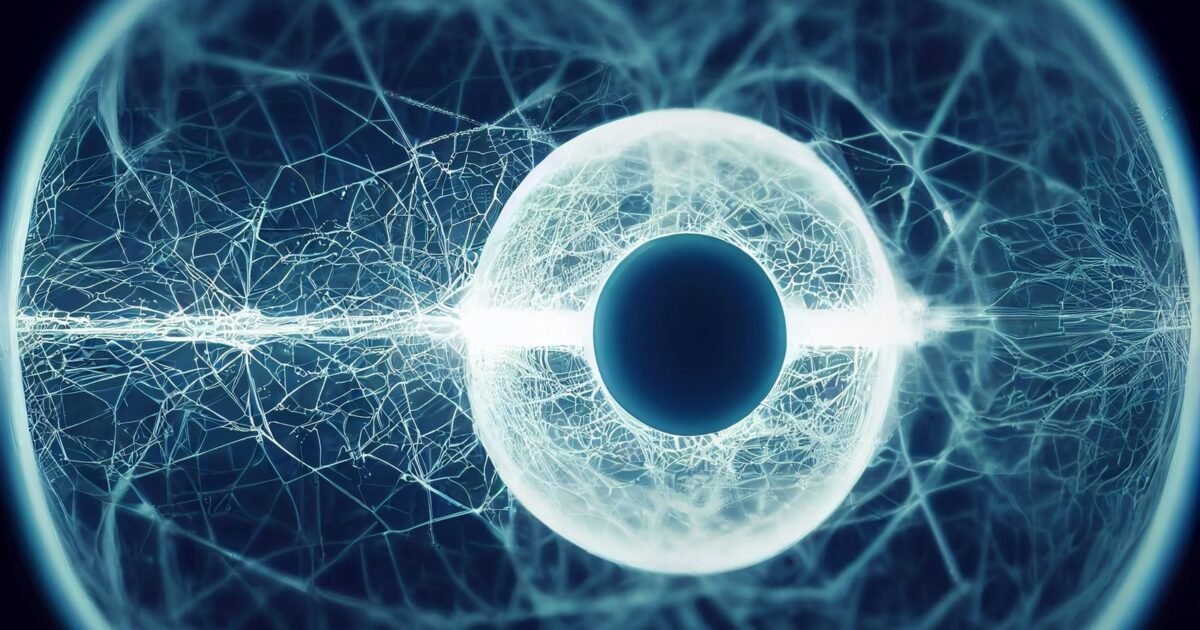 Onde sonore numérique évoquant une voix générée par intelligence artificielle