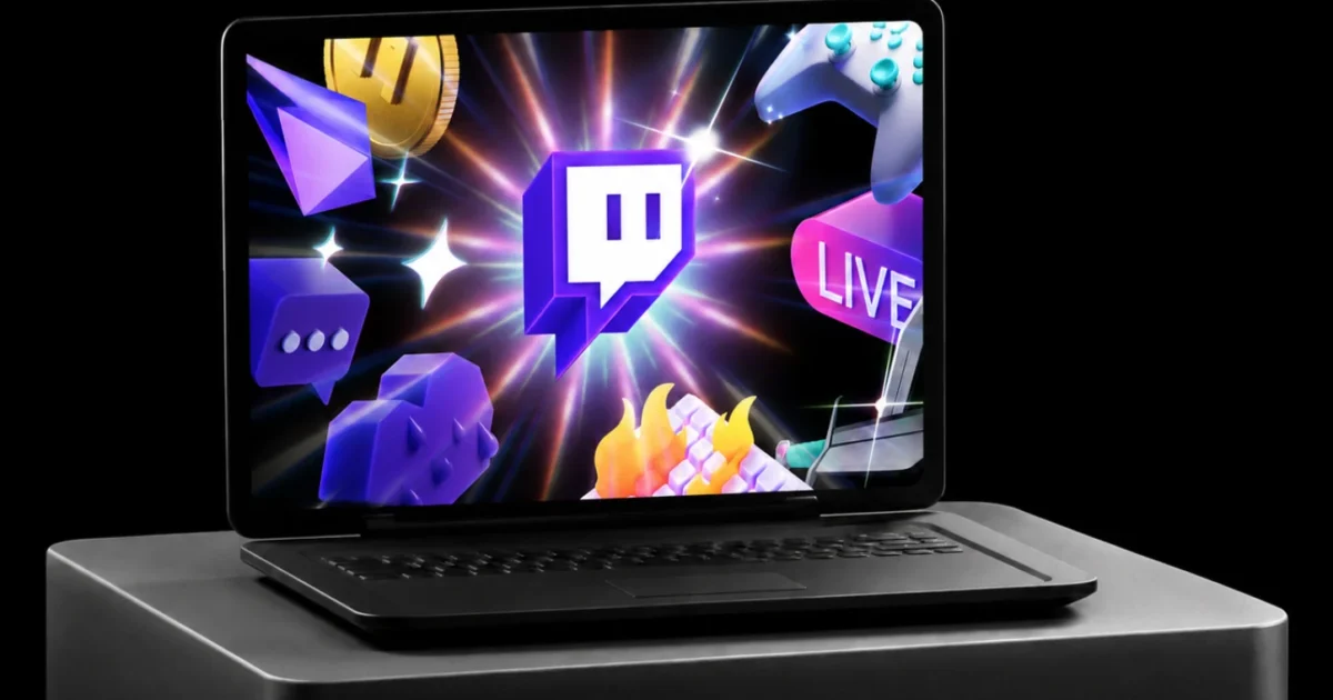 Projet Twitch : maquette d'écran présentant la campagne
